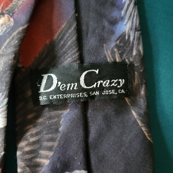 Vintage | Dem Crazy | Eagle Tie - Picture 5 of 7